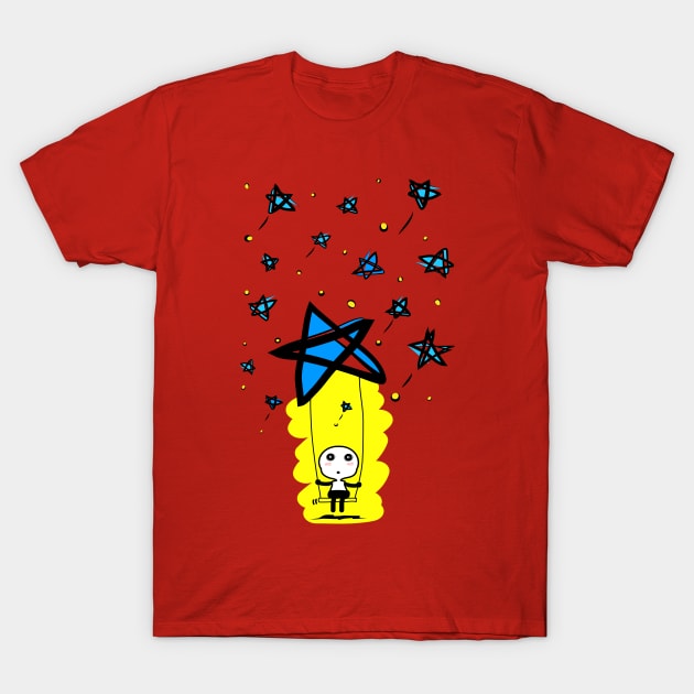 Starry night T-Shirt by CindyS